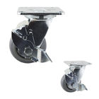 100mm soft Thermoplastic Rubber Heavy Duty Lockable Casters