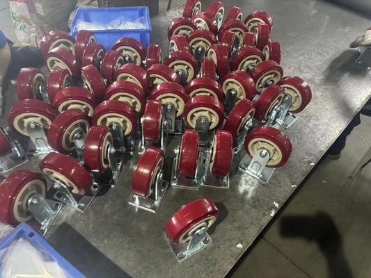 Heavy Duty Trolley Wheels With Ball Bearing 90mm-125mm