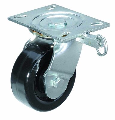 4 Inch Wheel Size Medical Casters Nylon Bracket Smooth Rolling Wheels for Medical Devices Hospital Bed Mobility Solutions