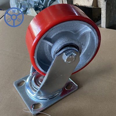 چرخ‌های صنعتی سبک با ظرفیت بار 250-380 کیلوگرم، سایز چرخ 65 میلی‌متر، بادوام و سنگین برای تجهیزات و چرخ دستی‌ها