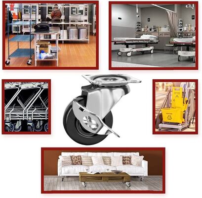 روانکارهای چرخ توپر طراحی شده برای سازگاری با مبلمان، عملکرد طولانی مدت و مانورپذیری آسان را ارائه می‌دهند