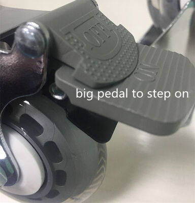 چرخ‌های پلی‌اورتان با ارتفاع کلی ۵ اینچ، درجه صنعتی، ظرفیت بار سنگین برای چرخ دستی‌ها، ماشین‌آلات و تجهیزات